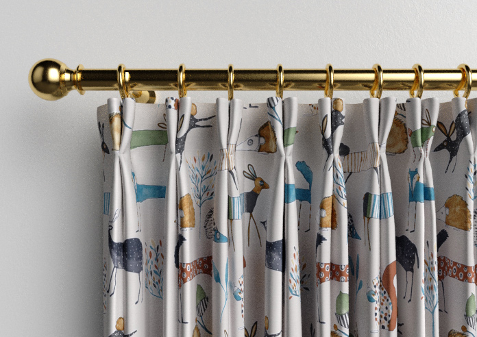 Oh My Deer, Colonial - Made to Measure Curtains - Image 10